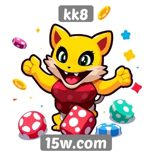 Exploração das principais categorias de jogos no site kk8
